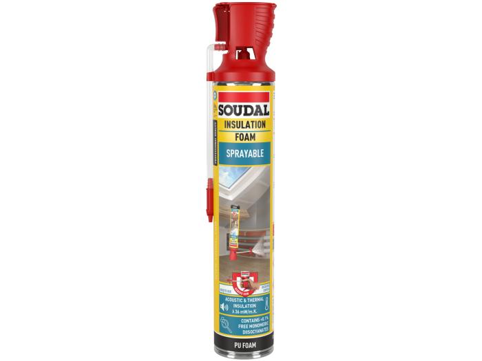 Soudal Sprayable Insulation Foam Genius Gun
