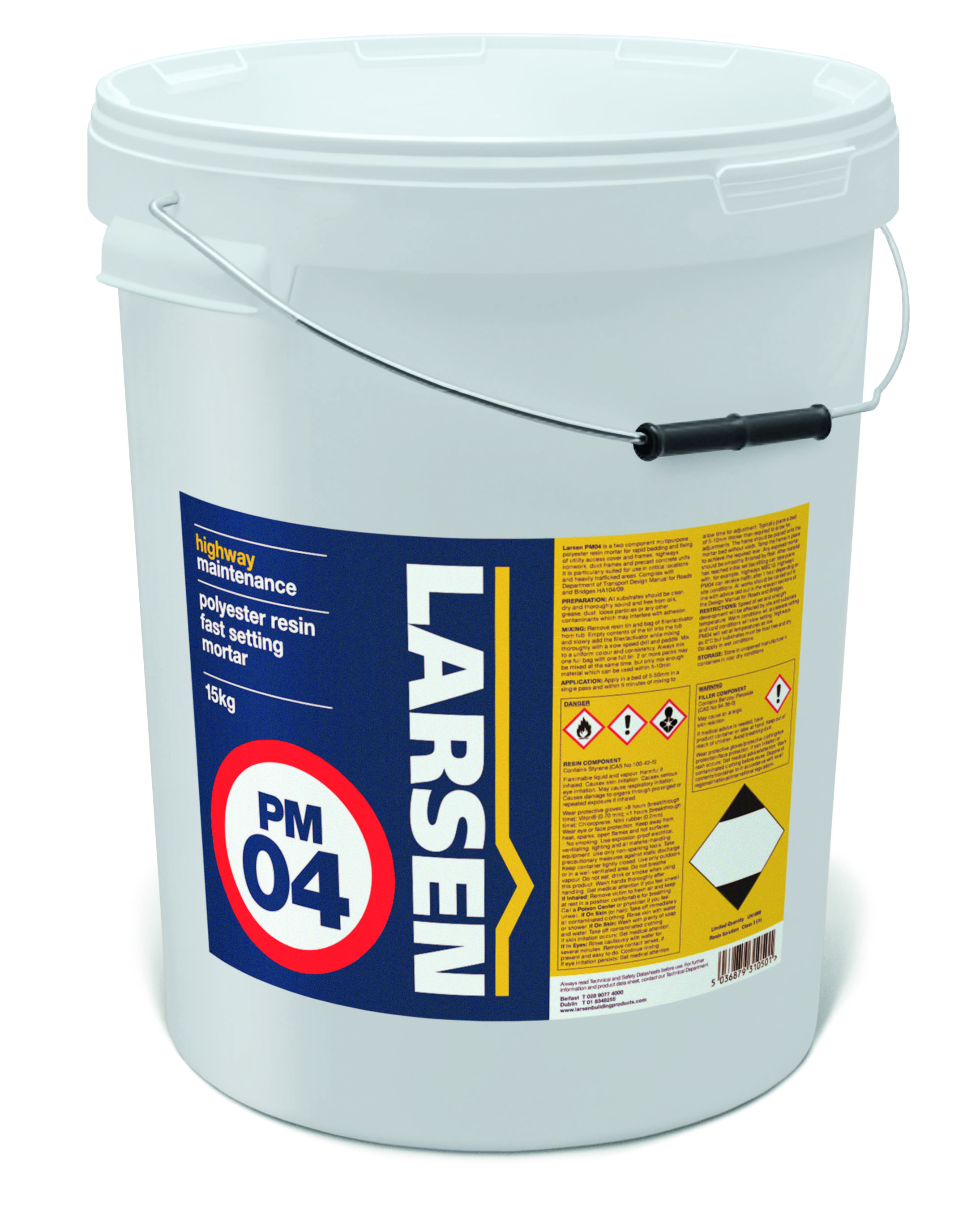 Larsen Streetscape Pm04 25kg Polyester Bedding Mortar
