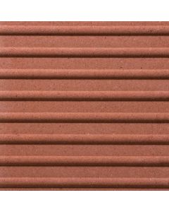 Tactile Corduroy Paving Slab 400 x 400 x 50mm Red (6.25pcs per M2)