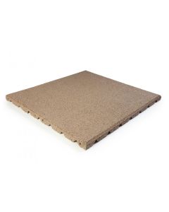 Rubber Tile 50 x 50 x 25mm Sand