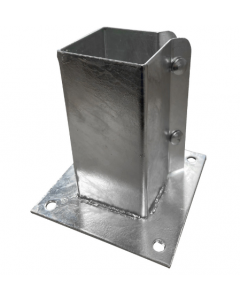 Metpost 90 x 90mm Galvanized Bolt Down (3.5 x 3.5)
