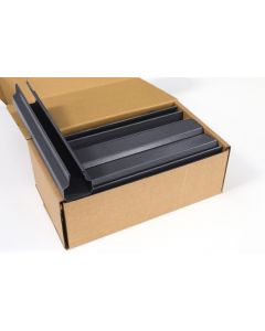 Smartfence Channel Adapters 300mm Anthracite 12/box