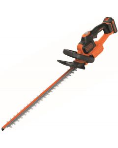 Black & Decker 36v 2.0ah 55cm Hedge Trimmer 22mm Blade Gap + Saw Blade