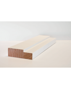 Seadec 134mm Optima Primed Rebated Door Frame 134 x 44 x 2125mm - Solid Wood Core Deluxe Primed