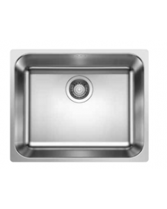 Blanco Supra 500-U Sink & Mida Mixer Tap Pack 500 x 400 Undermount Bowl Only, comes with Strainer Waste