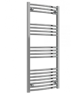 Capo 1200 x 500 Curved Chrome Towel Warmer