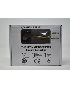 Ultimate Door Pack Luxury Collection WC Verdun Antique Brass