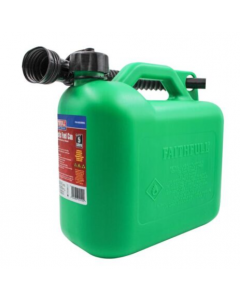 Fai/Full Plastic Fuel Can 5l Green