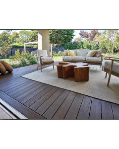 Ultrashield Naturale Wide Walnut Decking 210 x 23 x 3600mm