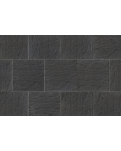 Kilsaran Cashel Charcoal Paving Slabs - 400mm x 400mm x 40mm