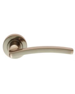 Tavira WC Lever On Rose Doorpack Sn Including WC Lock & 3 Hinges