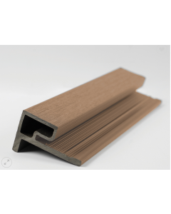 Ultrashield Teak Edge Trim 90 x 54mm x 3m for Contemporary Cladding