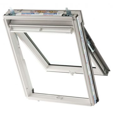Keylite Fire Escape Thermal Roof Window - 780mm x 1400mm - White