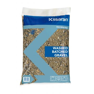 Kilsaran Washed Batched Gravel Small Bag - 25kg