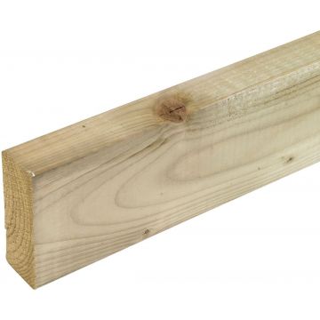 White Deal Rough Timber - 125mm x 44mm x 3.6m (5 x 2 Inches Approx)