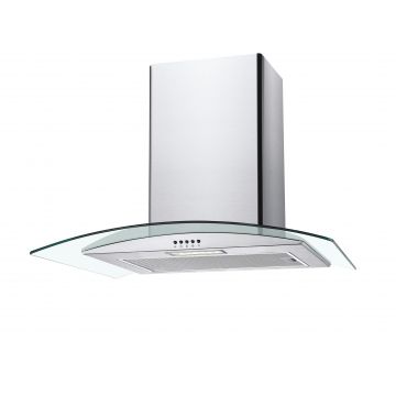 Candy 60cm S/S Curved Glass Chimney Cgm60nx/1 Including Carbon Filter Replacing 145522
