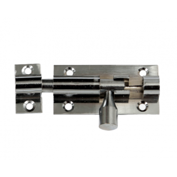 Barrel Bolt Chrome 3" (1)