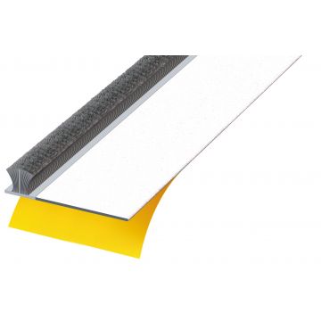 Surface Mounted Intumescent 5.2m Self Adhesive With Pile Brown Exitex