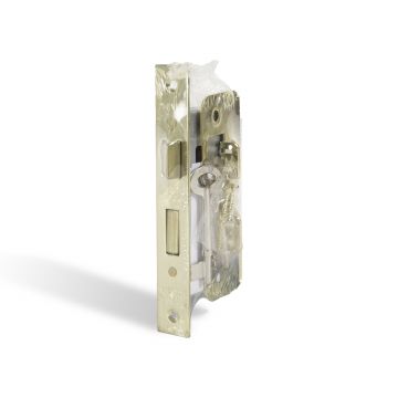 2 Lever Internal Door Lock Brass 63mm Shrink Wrap