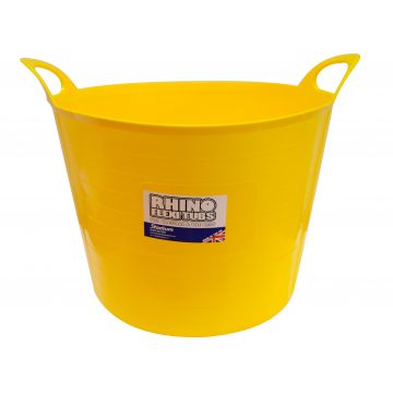 Stadium 40lt Flexi Tub Yellow
