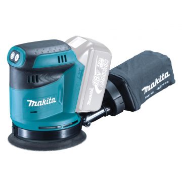 Makita Dbo180z Orbital Sander 18v 125mm Bdy Only