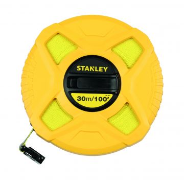 Stanley 100ft/30m Closed Fibreglass Tape