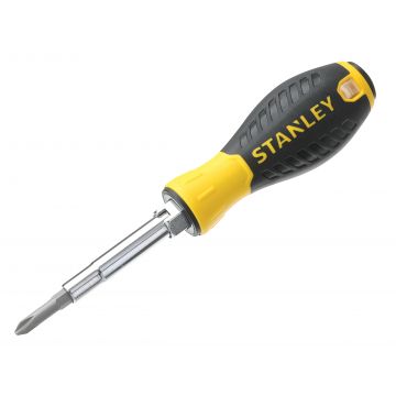 Stanley 6 Way Screwdriver Carded