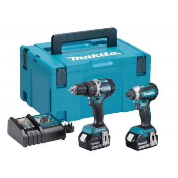 Makita Brushless Twin Pack 18v 5ah Dlx2180tj