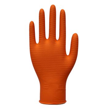 Orange Gripper Gloves XL 90/box