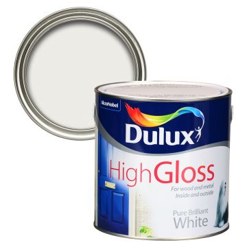 Dulux Aquamax Satinwood Pure Brilliant White 2.5l