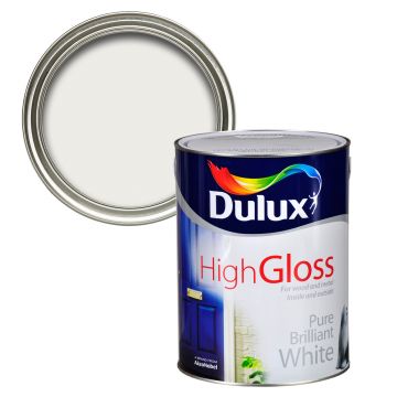 Dulux Aquamax Satinwood Pure Brilliant White 5l