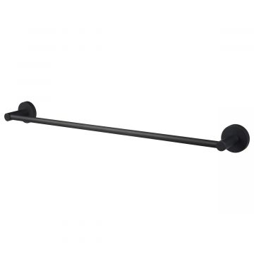 Haceka Kosmos Towel Rail Single 61cm Matt Black