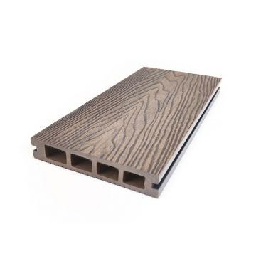 Whiteriver Montana Woodgrain Composite Decking - Anthrazit - 135mm x 25mm x 3.6m