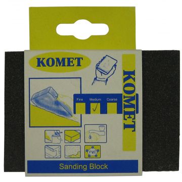 Keypoint Komet Grit Coarse Sanding Block P36 - 98mm x 68mm x 25mm