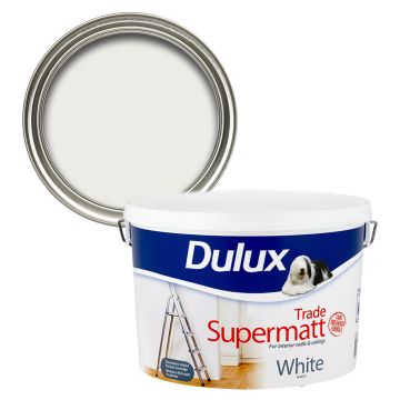 Dulux Supermatt Trade White 10l