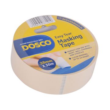 Dosco Masking Tape 50m x 38mm