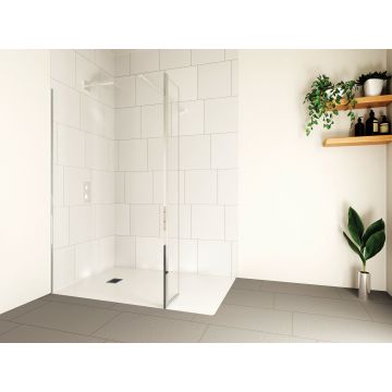 Verve Wetroom / Support Bar 1000mm Bright Silver Verve Wetroom
