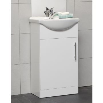 Belmont 45cm White Vanity Unit & Top