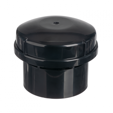 110mm Air Admittance Valve Black
