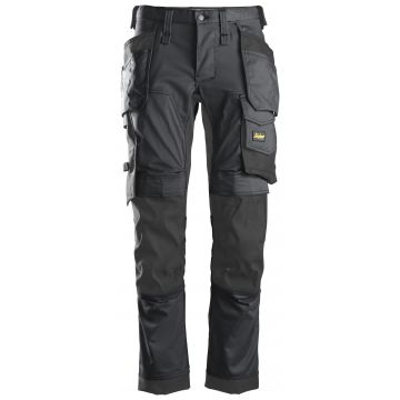 Arw Stretch Trousers 6241 W33 L32 Steel Grey/Blk 048, 33 x 32