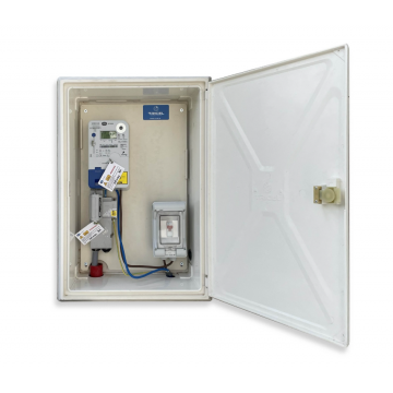Tricel ESB Meter Box & Door PVC Complete 2 Pin