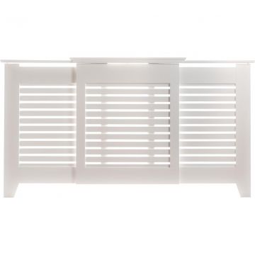 Tema Contemporary AdjradiatorCab White Large