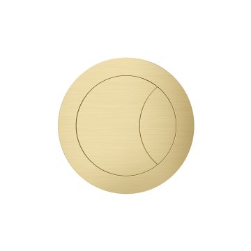 Sonas Flush Button Via/Pena Brushed Gold