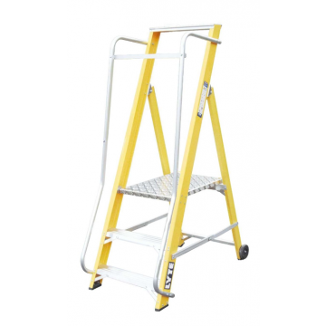 Lyte Fibreglass Widestep Ladder T3 (P/F .61m) (Closed 1.70m)