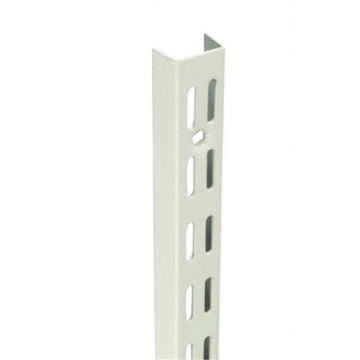 White Shelving 48"/1200mm Upright Slotted