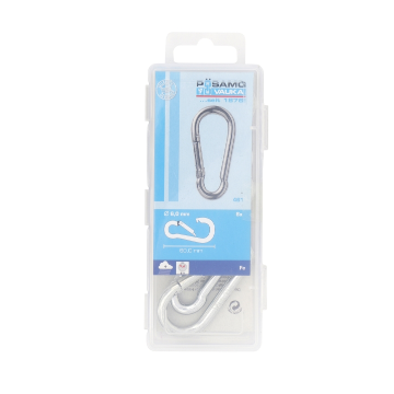 Posamo Snap Hook 4 x 40 15/pack zinc plated