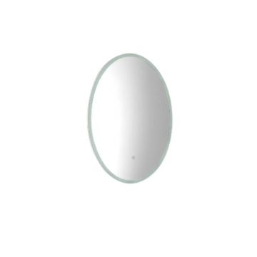 Aster Oval 490mm LED Mirror comes with Demister W49 x H65cm