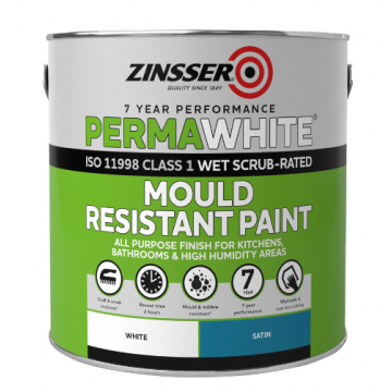 Zinsser Perma White 2.5lt Matt
