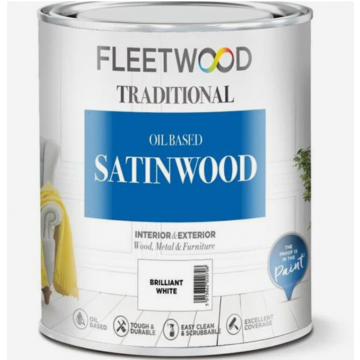 Fleetwood 5l Satinwood (Oil Bsd) Bw