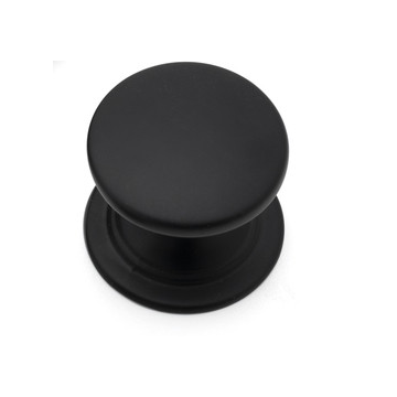 H10060 Windsor Round Knob 38mm Diameter Mb Matt Black